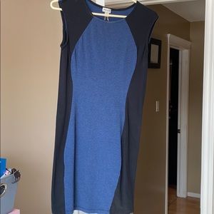 Size medium blue and black dynamite dress